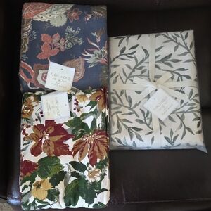 Threshold Multicolor Floral and Leaf Bedding Collection